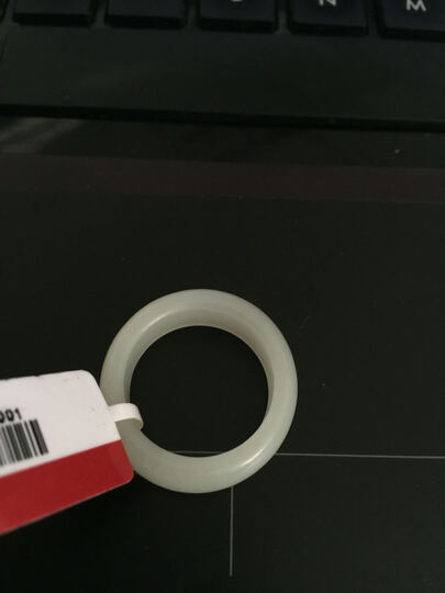 盛通珠宝 和田玉戒指 和田白玉指环 玉石玉器男