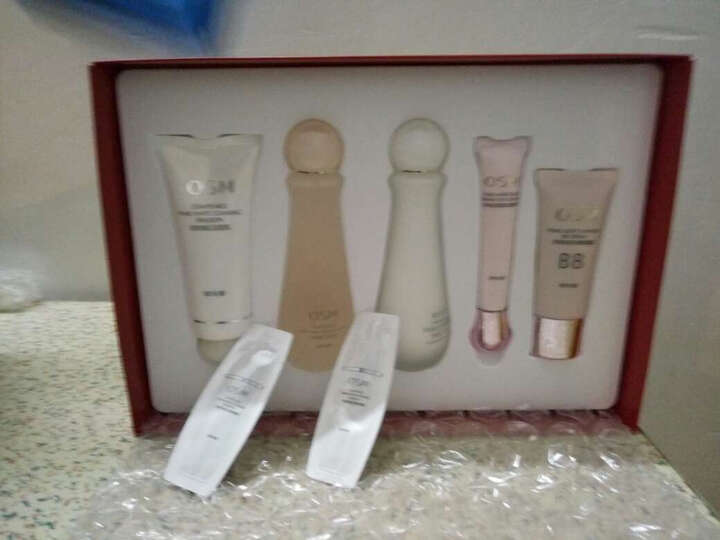OSM营养美肤晶彩无暇礼盒隐形面膜6件套装化