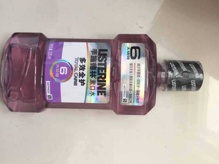 李施德林漱口水500ml*3口腔溃疡牙渍漱口液去牙垢菌涑口水便携男女士 晒单图