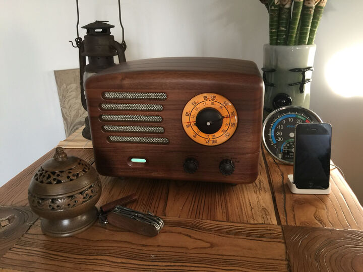 猫王(MAOKING)典藏级蓝牙收音机音箱 --一直