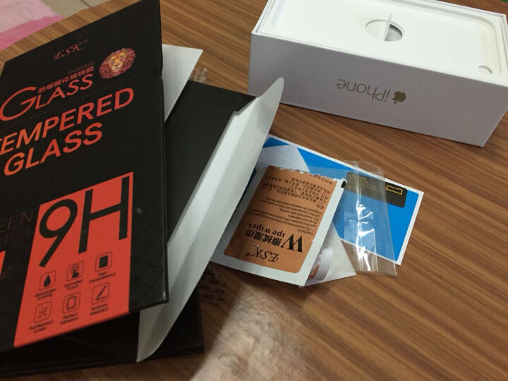 【京东自营】ESK iPhone6s钢化膜 苹果6高透