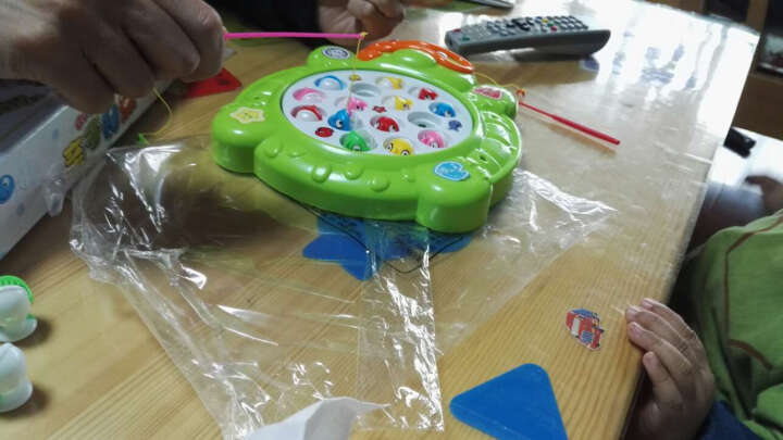 贝恩施 益智玩具 儿童电动旋转钓鱼玩具3-6岁3