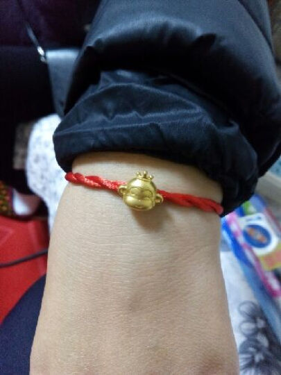 ZLF\/周六福珠宝 黄金吊坠 皇冠猴子足金生肖猴