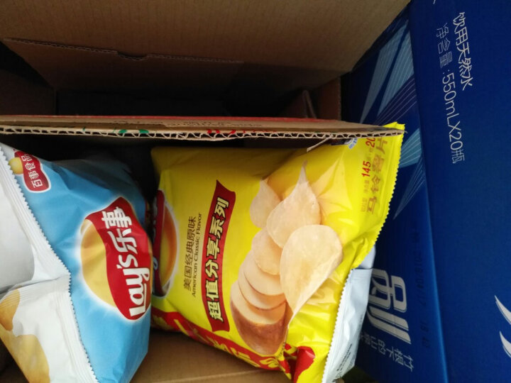 乐事(lay"s)薯片 零食 休闲食品? 青柠味 145g 百事食品 晒单图