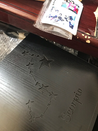 diy手工相册本纪念册收藏册自制创意情侣浪漫12星座粘贴式制作写字照片定制生日礼物情人节礼物 水瓶座 礼盒版-送DIY大礼包+送洗30张照片 晒单图