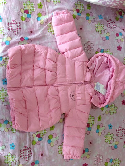 贝贝帕克 女童收腰羽绒服宝宝冬款保暖羽绒服