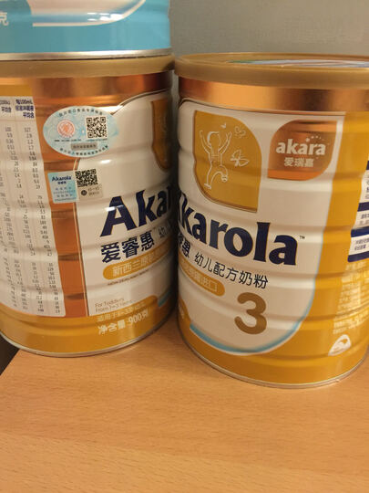 睿惠(Akarola)3段900g幼儿配方奶粉(新西兰原