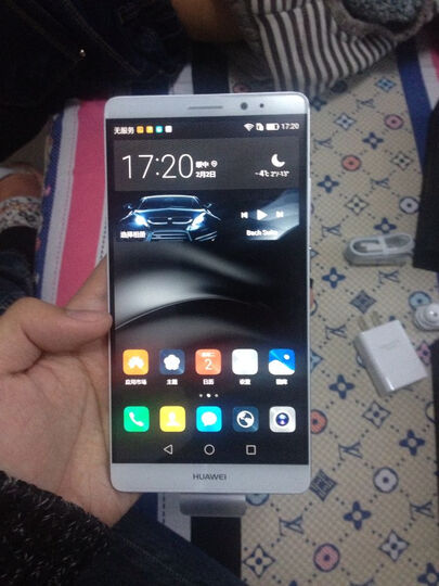 华为 Mate 8 3GB+32GB版 月光银 移动联通电