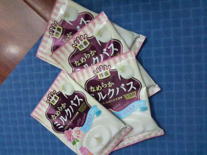 日本 牛乳石碱（cow）玫瑰牛奶入浴剂 50g/袋（淡雅清香） 晒单图