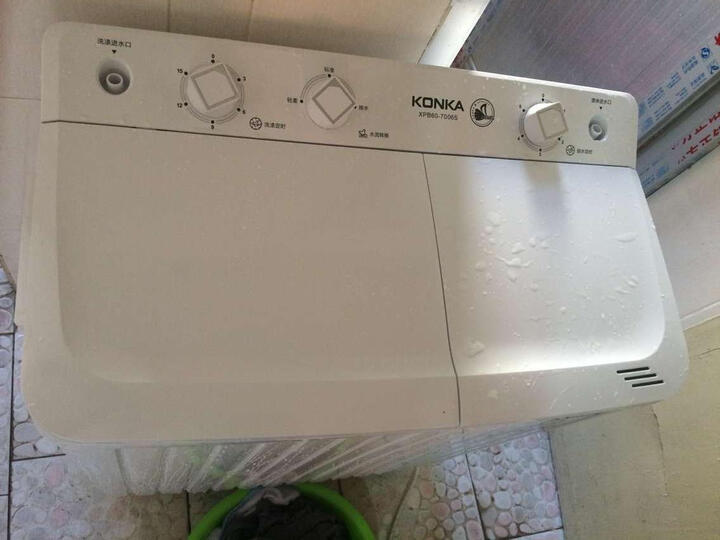 康佳(KONKA)XPB60-7006S 6公斤 半自动洗衣