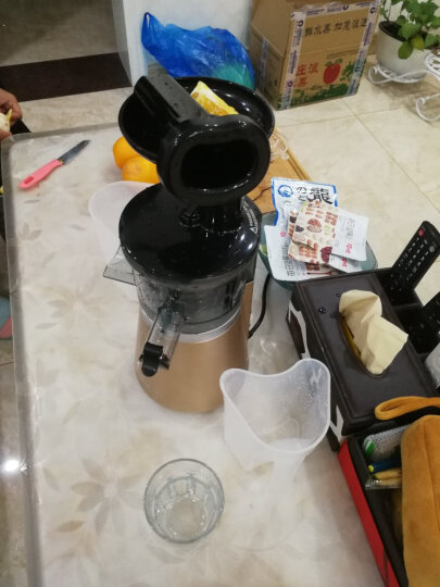 九阳（Joyoung）榨汁机 原汁机 慢速冷榨 多汁家用智能JYZ-V1（升级） 晒单图