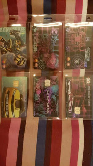 中国石油变形金刚大黄蜂纪念加油卡:不错的卡