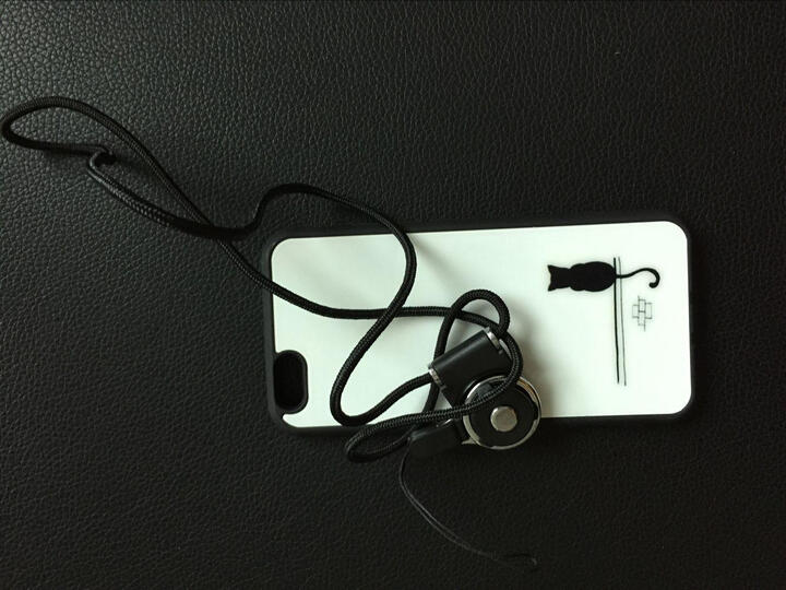 瑾宇 创意个性文艺情怀挂绳手机壳套 适用于苹