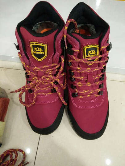 迈途女士高帮户外登山鞋 秋冬防水防滑徒步鞋