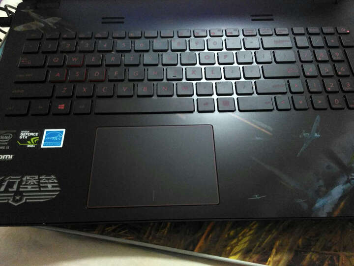 华硕飞行堡垒典藏版FX-plus :今天刚拿回来,鲁