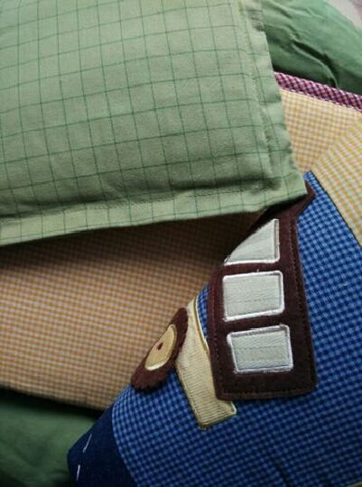 宇宙宝贝 婴儿床上用品套件宝宝床品全棉床围