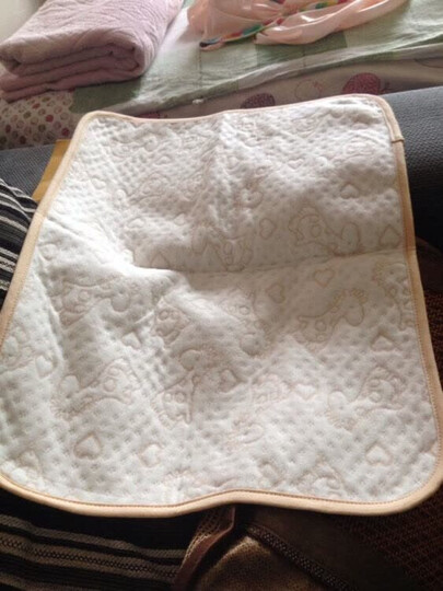 象宝宝(elepbaby)婴儿尿垫 四层加厚 防水透气护理垫 宝宝尿垫大号100X60CM(1条装)大象 晒单图