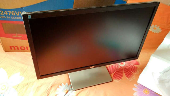 AOC I2476VWM 23.6英寸IPS-ADS广视角爱眼