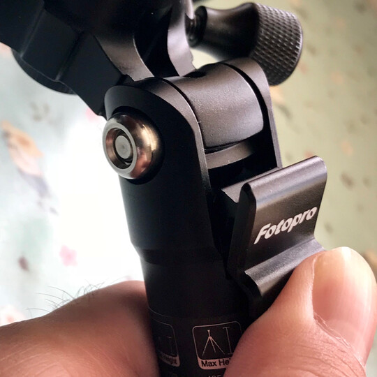 富图宝(Fotopro) M-4S 迷你专业三脚架微距单反 微单三角架轻便携三脚支架云台套装 晒单图