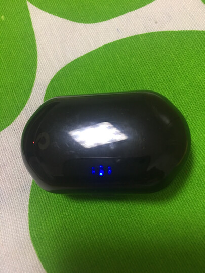 现代(HYUNDAI)GW10蓝牙耳机 无线运动迷你隐形双耳入耳式重低音TWS真无线商务蓝牙耳机 黑色 晒单图