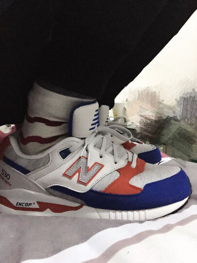 复古鞋 缓冲跑步鞋 旅游鞋 US8码41.5码--