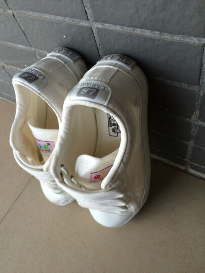 经典小白鞋板鞋 纯色儿童男童女童运动鞋 大小