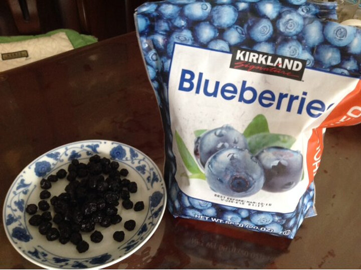 美国Kirkland柯可蓝整粒蓝莓干567g--没想到这