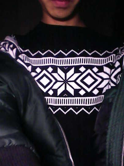 尊首毛呢大衣男2015秋冬中长款修身加厚连帽