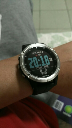 佳明(GARMIN)Fenix5光学心率GPS多功能北斗气压高度计三星定位登山跑步智能运动手表游泳户外中文普通版 晒单图