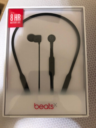 Beats X 蓝牙无线 入耳式耳机 运动耳机 手机耳机 游戏耳机 带麦可通话 黑色 晒单图