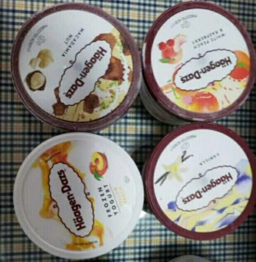 哈根达斯(haagen-dazs)酸奶冰淇淋 草莓风味 100ml*1杯 晒单图