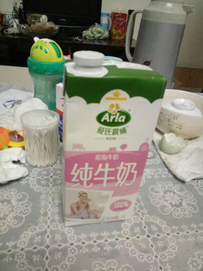 德国 进口牛奶 Arla爱氏晨曦 脱脂牛奶 1L*12 整