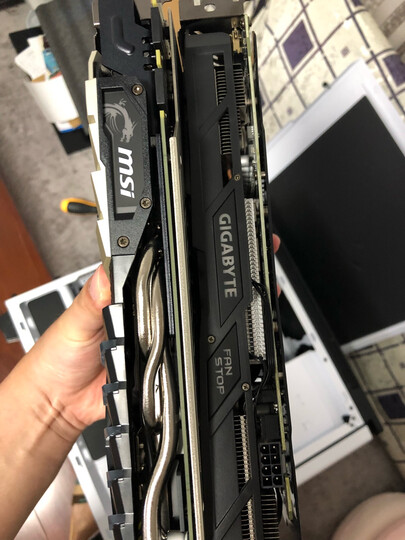 微星(MSI)GeForce GTX 1070 Ti Titanium 1607-1683MHZ 256BIT 8GB GDDR5 PCI-E 3.0 钛金版 吃鸡显卡 晒单图