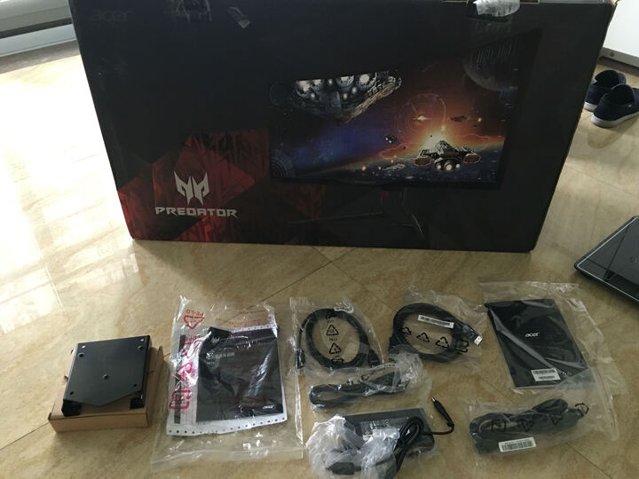 宏碁(Acer)掠夺者X34 34英寸 IPS电竞G-Sync技术100Hz刷新 100%sRGB曲面电竞显示器 畅玩吃鸡 晒单图