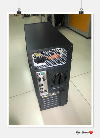 武极 i3 7100升8100/120G 办公娱乐家用台式电脑主机DIY组装机 【120G选项】 晒单图