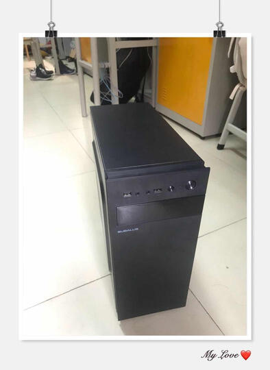 武极 i3 7100升8100/120G 办公娱乐家用台式电脑主机DIY组装机 【120G选项】 晒单图