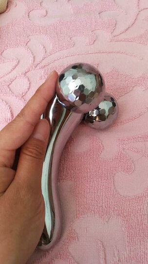 【抖音同款】微电流瘦脸神器瘦脸仪 美容仪器男 女脸部按摩器 3D滚轮按摩仪家用美容仪瘦身仪面膜导入仪 晒单图