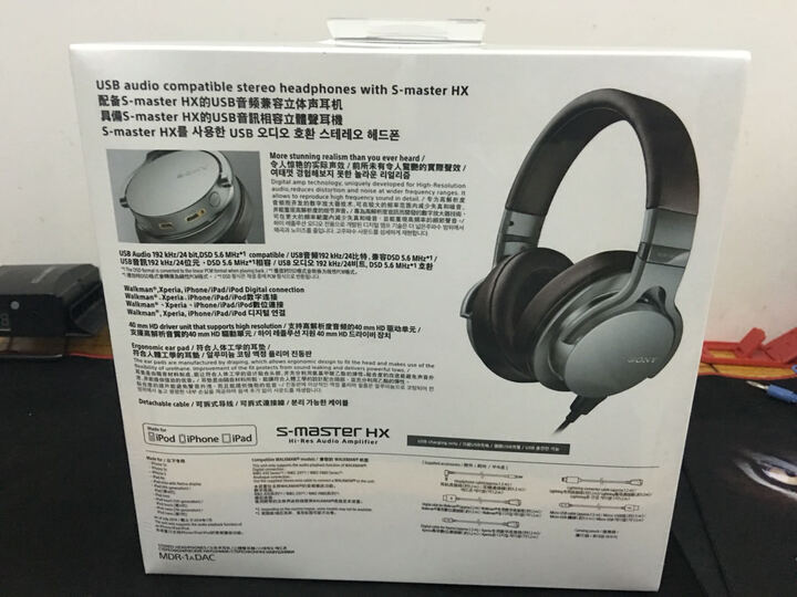 索尼MDR-1ADAC\/SMCN:初听音质不错,期待
