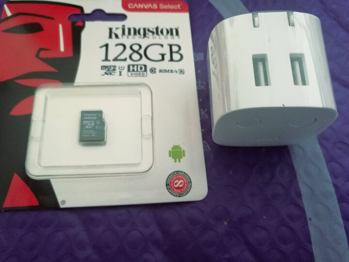 金士顿(Kingston)32GB 90MB/s TF(Micro SD)UHS-I Class10 土豪金高速存储卡 晒单图