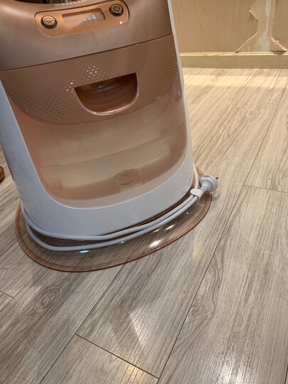 飞利浦 (PHILIPS) 蒸汽挂烫机 家用 双杆带烫衣板 2200W五档调节熨衣 GC617/68 晒单图