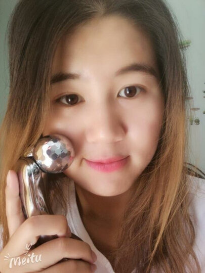 【抖音同款】微电流瘦脸神器瘦脸仪 美容仪器男 女脸部按摩器 3D滚轮按摩仪家用美容仪瘦身仪面膜导入仪 晒单图