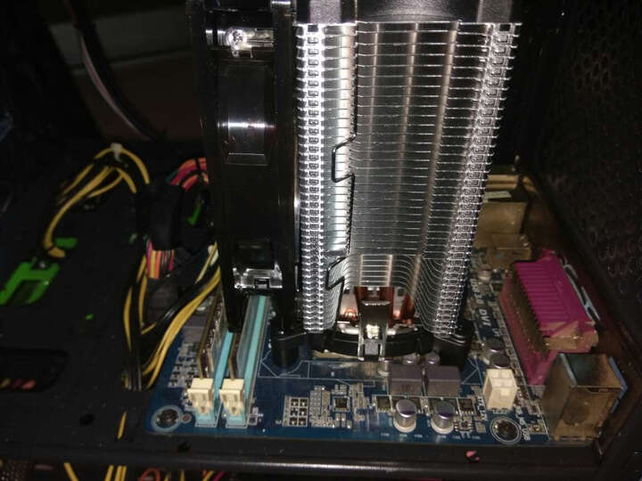 超频三(PCCOOLER)东海X5 CPU散热器(多平台/支持AM4/1151/5热管/PWM温控/12CM静音风扇/附带硅脂) 晒单图