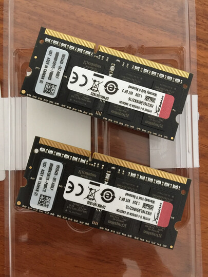 金士顿(Kingston) DDR3 1600 16GB(8G×2)套装 笔记本内存 骇客神条 Impact系列 低电压版 晒单图