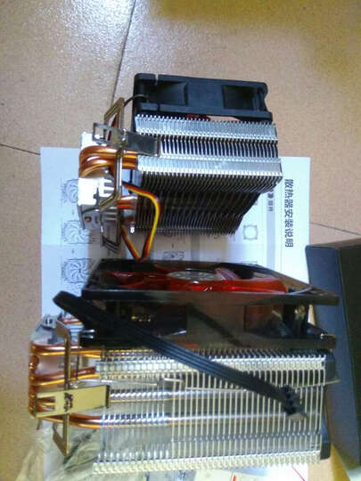 超频三(PCCOOLER)东海X5 CPU散热器(多平台/支持AM4/1151/5热管/PWM温控/12CM静音风扇/附带硅脂) 晒单图