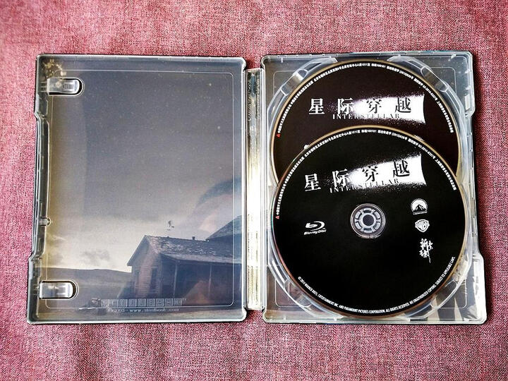 星际穿越(蓝光碟 2BD50)(限量丹麦进口铁盒版) 晒单图