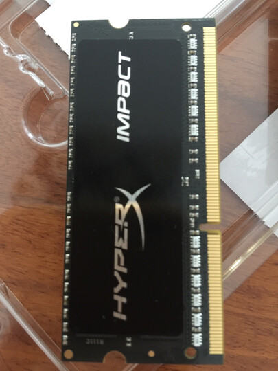 金士顿(Kingston) DDR3 1600 16GB(8G×2)套装 笔记本内存 骇客神条 Impact系列 低电压版 晒单图