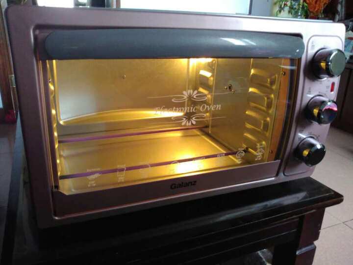 格兰仕(Galanz)家用电器多功能电烤箱30升旋转烤叉防爆炉灯专业烘焙烘烤蛋糕面包KWS1530LX-H7G 晒单图