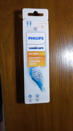 飞利浦（PHILIPS） 牙刷头儿童电动牙刷头适配HX6322HX6352HX6312HX6311 HX6032/63儿童迷你型2支装 晒单图