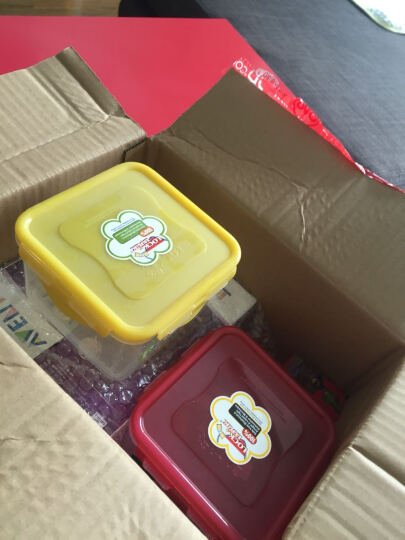 乐扣乐扣(LOCK&LOCK)HELLO KITTY密封型塑料保鲜盒容器储物罐1.2L（粉色）HPL822D-KT 晒单图