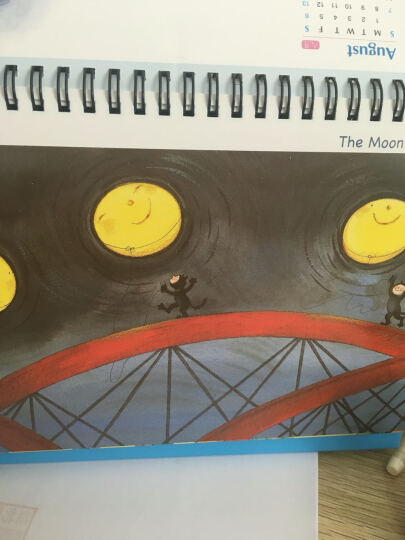 幾米台历：月亮的记忆（正版授权幾米2016年台历套装《月亮忘记了》；含“最重要的80天”记事表单） 晒单图